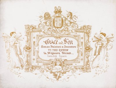 Tradecard, Frederick Crace and Son by Unbekannt Unbekannt